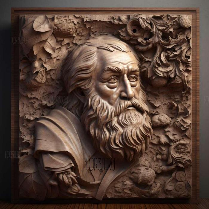 Nikolaus Otto 4 3d stl модель для ЧПУ